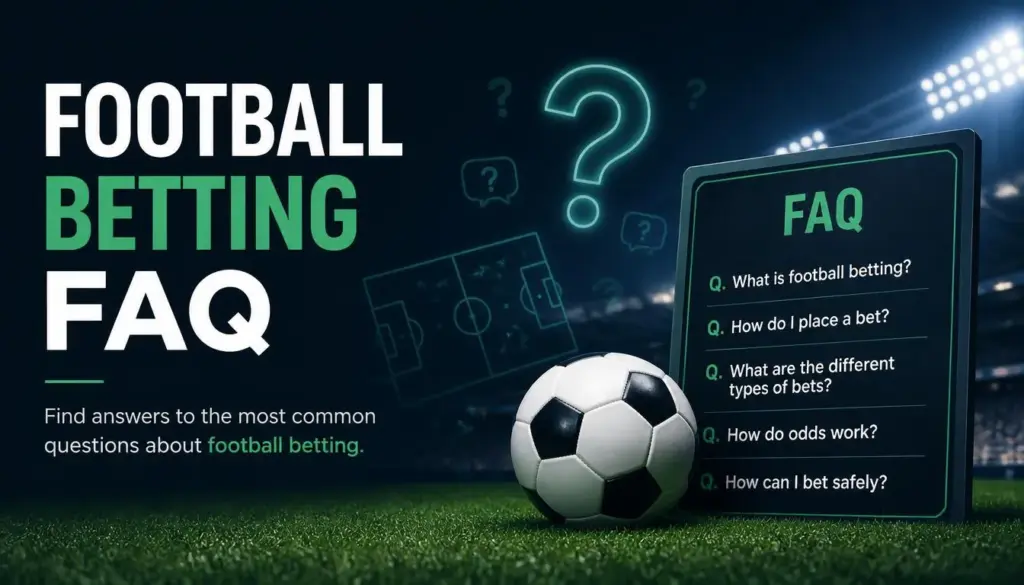 Football betting faq illustration
