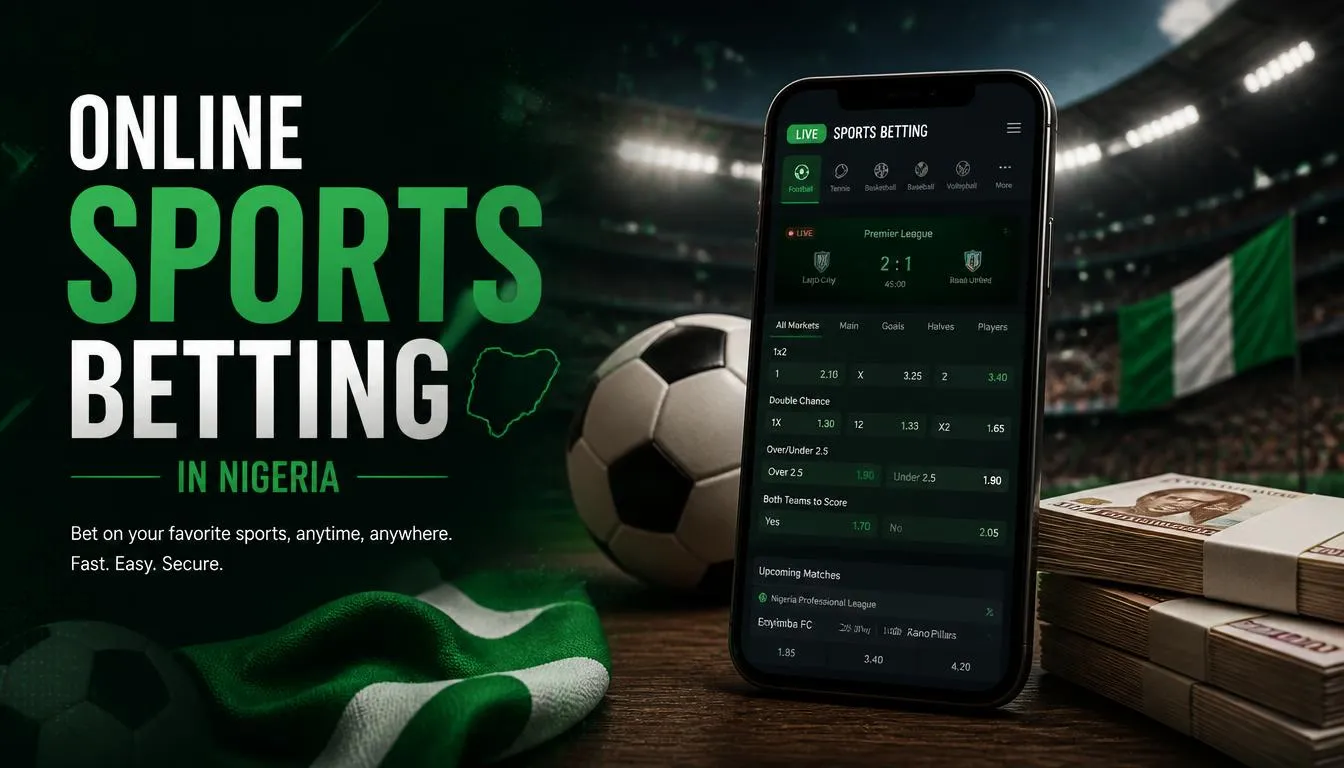 Sports betting illustration